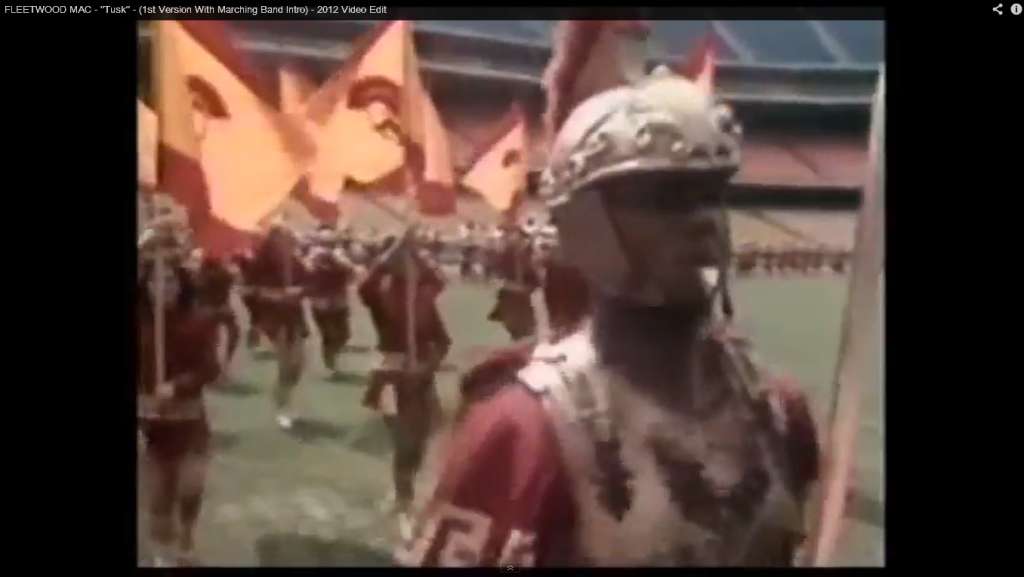 Flashback Video: Fleetwood Mac "Tusk" original footage with the USC marching band. 