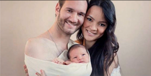 Vujicic Family with Baby Kiyoshi James